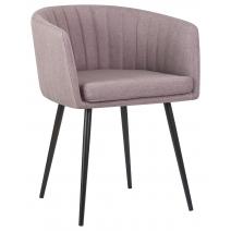  Стул обеденный DOBRIN ALINA, серая ткань (LAR-106D-25), фото 1 