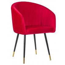  Стул обеденный DOBRIN MARY, малиновый велюр (1922-14), фото 1 