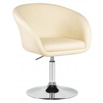  Кресло дизайнерское DOBRIN EDISON, кремовый, фото 1 