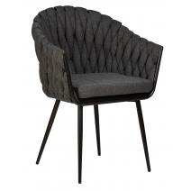  Стул обеденный DOBRIN MATILDA, графитовая ткань (LAR-275-21), фото 1 