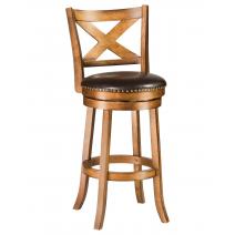  Стул барный DOBRIN BRANDON BAR, античный ясень, коричневый, фото 1 