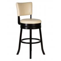  Вращающийся полубарный стул DOBRIN JOHN COUNTER, капучино, кремовый, фото 1 