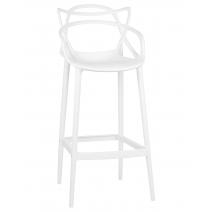  Стул барный DOBRIN MASTERS BAR, белый (W-02), фото 1 