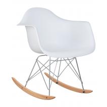  Кресло-качалка DOBRIN DAW ROCK, цвет белый, фото 1 