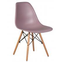  Стул обеденный DOBRIN DSW, ножки светлый бук, цвет сиреневый (P-04), фото 1 