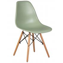  Стул обеденный DOBRIN DSW, ножки светлый бук, цвет мятный (NX-G-09), фото 1 