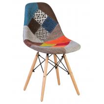  Стул обеденный DOBRIN DSW, ножки светлый бук, цвет мозаика, фото 1 