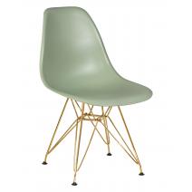  Стул обеденный DOBRIN DSR, ножки золотые, цвет мятный (NX-G-09), фото 1 