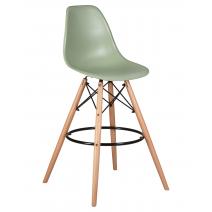  Стул барный DOBRIN DSW BAR, ножки светлый бук, цвет мятный (NX-G-09), фото 1 