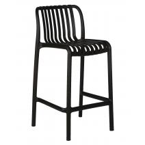  Стул полубарный DOBRIN CHLOE, черный (B-03), фото 1 