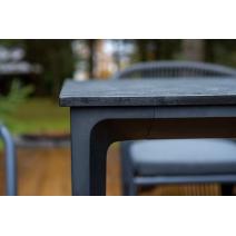  "Романо" обеденная группа на 6 персон, каркас темно-серый, роуп темно-серый, фото 12 