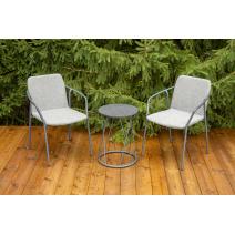  "Марокко" кофейный комплект из алюминия, цвет темно-серый, фото 4 