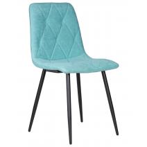  Стул обеденный DOBRIN CHILLY ROMBO, Тиффани Simple 51, основание черное, фото 1 