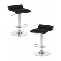  Набор 2 шт Стул барный DOBRIN TOMMY, чёрный, фото 1 