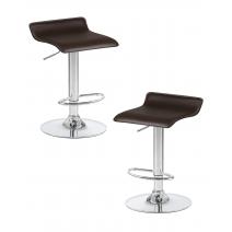  Набор 2 шт Стул барный DOBRIN TOMMY, коричневый, фото 1 