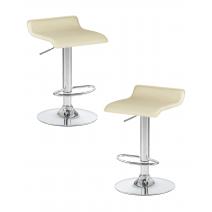  Набор 2 шт Стул барный DOBRIN TOMMY, кремовый, фото 1 