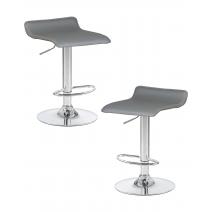  Набор 2 шт Стул барный DOBRIN TOMMY, серый, фото 1 