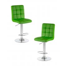  Набор 2 шт Стул барный DOBRIN KRUGER, зелёный, фото 1 