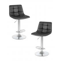  Набор 2 шт Стул барный DOBRIN TAILOR, чёрный, фото 1 