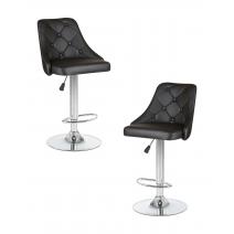  Набор 2 шт Стул барный DOBRIN JOSEPH, чёрный, фото 1 