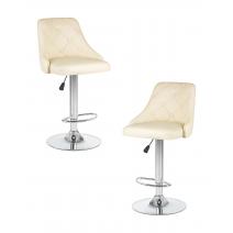  Набор 2 шт Стул барный DOBRIN JOSEPH, кремовый, фото 1 