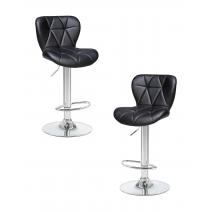  Набор 2 шт Стул барный DOBRIN BARNY, чёрный, фото 1 