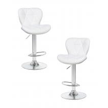  Набор 2 шт Стул барный DOBRIN BARNY, белый, фото 1 