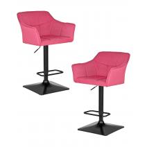  Набор 2 шт Стул барный DOBRIN RALF, розовый (LAR-106D-17), фото 1 