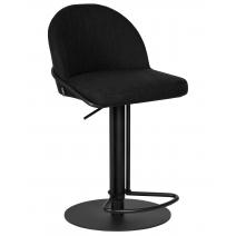  Стул барный DOBRIN OLIVER, черная ткань (SLR-10), фото 1 