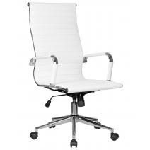  Офисное кресло для руководителей DOBRIN CLARK SIMPLE, белый, фото 1 