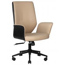  Офисное кресло для руководителей DOBRIN MAXWELL, кремово-черный, фото 1 