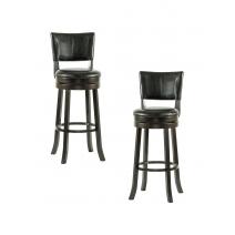  Набор 2 шт Стул барный DOBRIN JOHN BAR, капучино, чёрный, фото 1 
