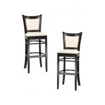  Набор 2 шт Стул барный DOBRIN GARRY BAR, капучино, кремовый, фото 1 