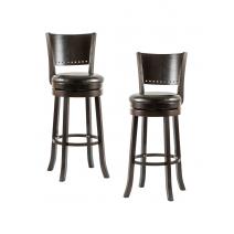  Набор 2 шт Стул барный DOBRIN TONY BAR, капучино, чёрный, фото 1 