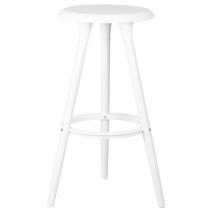  Табурет барный DOBRIN ROYCE WHITE, белый (W-02), фото 1 