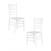  Набор 2 шт Стул обеденный DOBRIN LINDA, белый, фото 1 