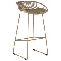  Стул барный DOBRIN FRANK, бежевый, фото 1 