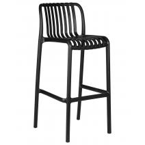  Стул барный DOBRIN CHLOE BAR, черный (B-03), фото 1 