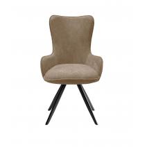  Стул DikLine 333 поворотный TW05 капучино, ножки черные, фото 2 