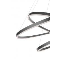  Люстра Orblaze 3 rings 800 black, фото 2 