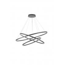  Люстра Orblaze 3 rings 600 black, фото 1 