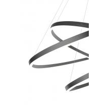  Люстра Orblaze 3 rings 1000 black, фото 3 