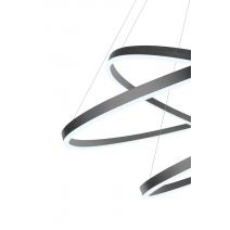  Люстра Orblaze 3 rings 1000 black, фото 5 