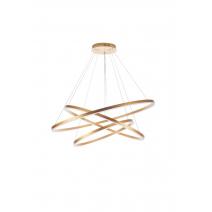  Люстра Orblaze 3 rings 600 gold, фото 1 