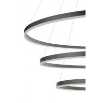  Люстра Orblaze 3 rings 1000 black, фото 7 