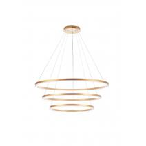  Люстра Orblaze 3 rings 600 gold, фото 6 