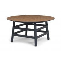  "Рио" стол из HPL круглый Ø160см, H75, цвет столешницы "дуб", фото 1 