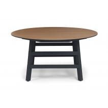  "Рио" стол из HPL круглый Ø160см, H75, цвет столешницы "дуб", фото 2 