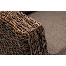  "Капучино" кресло из искусственного ротанга (гиацинт), цвет коричневый, фото 4 