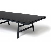  "Рио" стол из HPL 300х120см, цвет столешницы "черный мрамор", угол R3мм, фото 4 